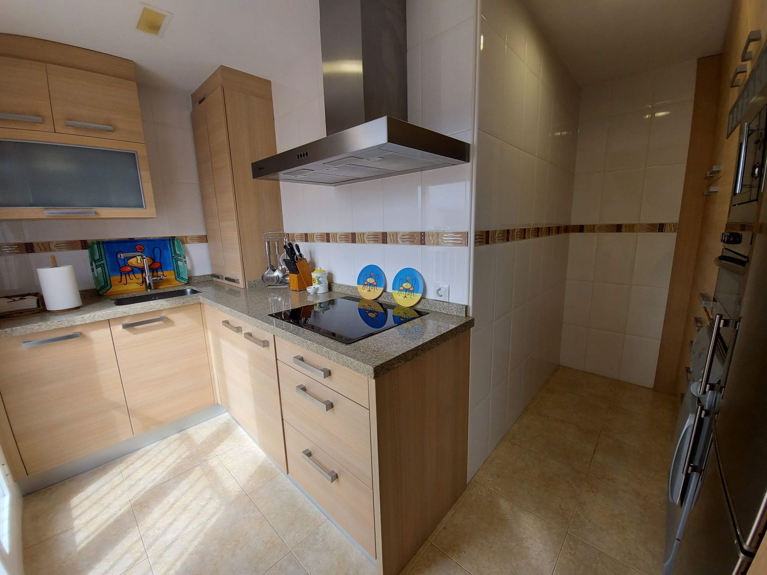 Kitchen of Flat for sale in Villamediana de Iregua  with Heating, Parquet flooring and Storage room
