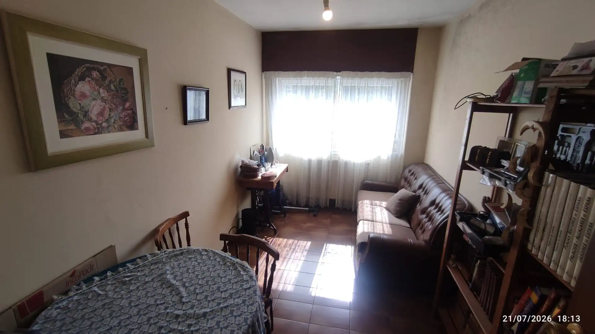 Sala d'estar de Casa o xalet en venda en A Coruña Capital  amb Calefacció i Moblat