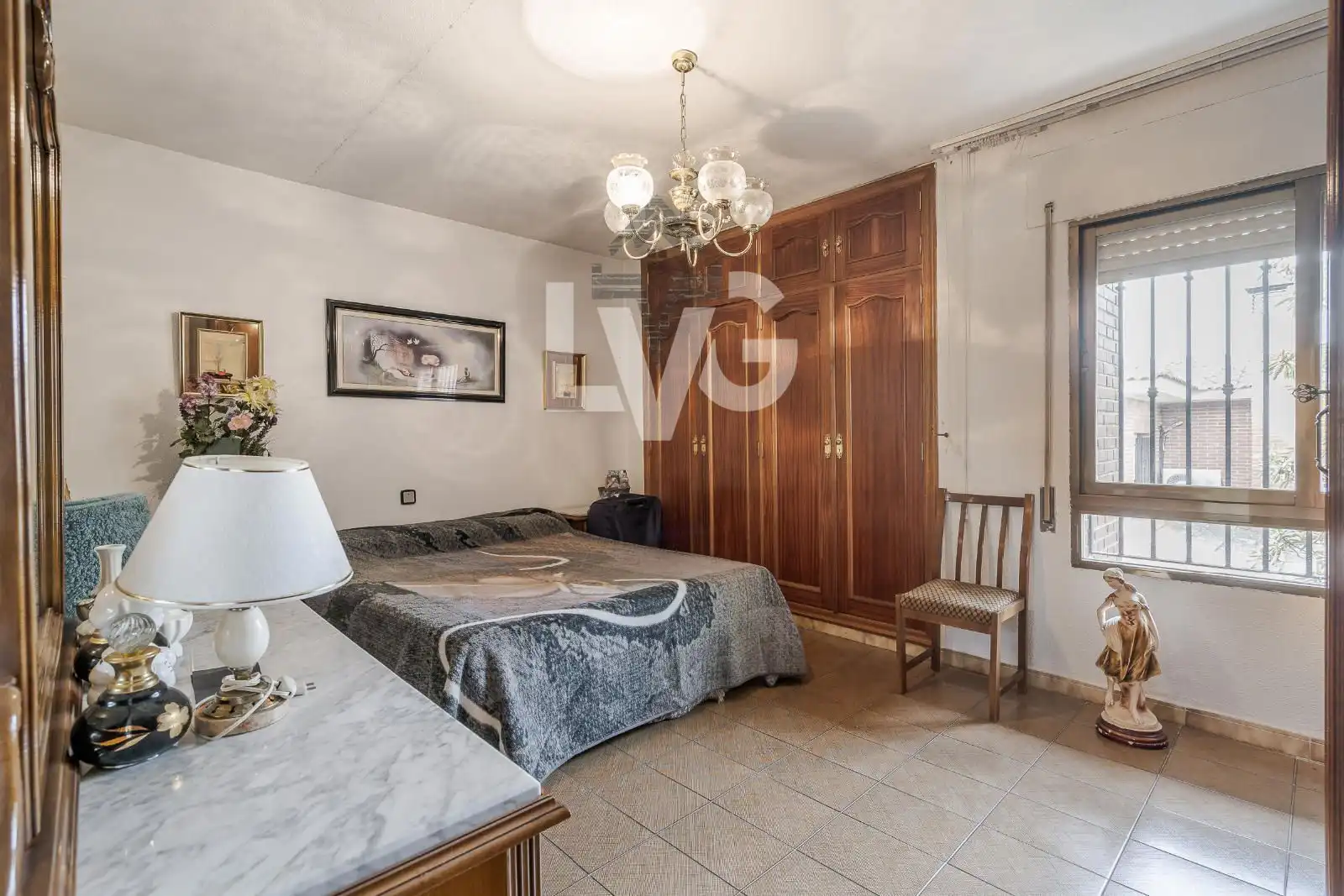 Schlafzimmer von Haus oder Chalet zum Verkauf in Fuente El Saz de Jarama mit Heizung, Möbliert und Ofen