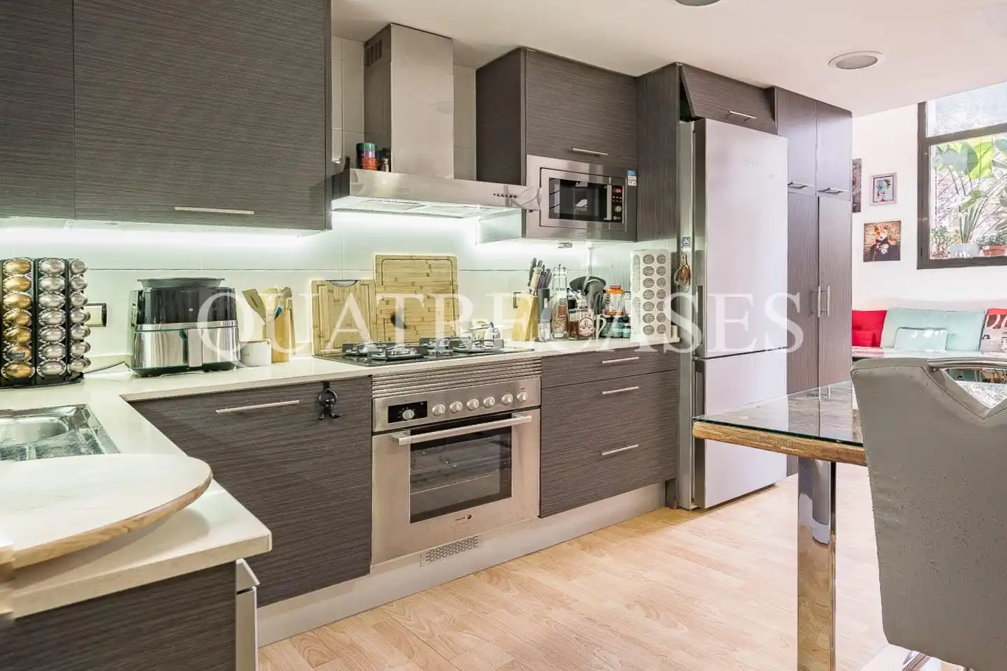 Cocina de Piso en venta en Barcelona con Aire acondicionado, Calefacción y Parquet