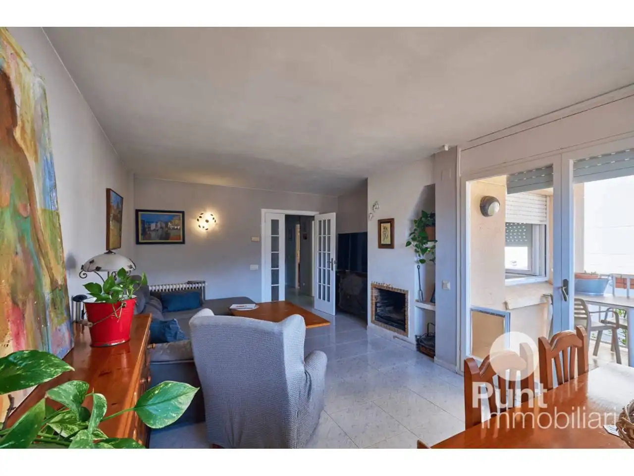 Sala de estar de Casa o chalet en venta en Teià con Calefacción