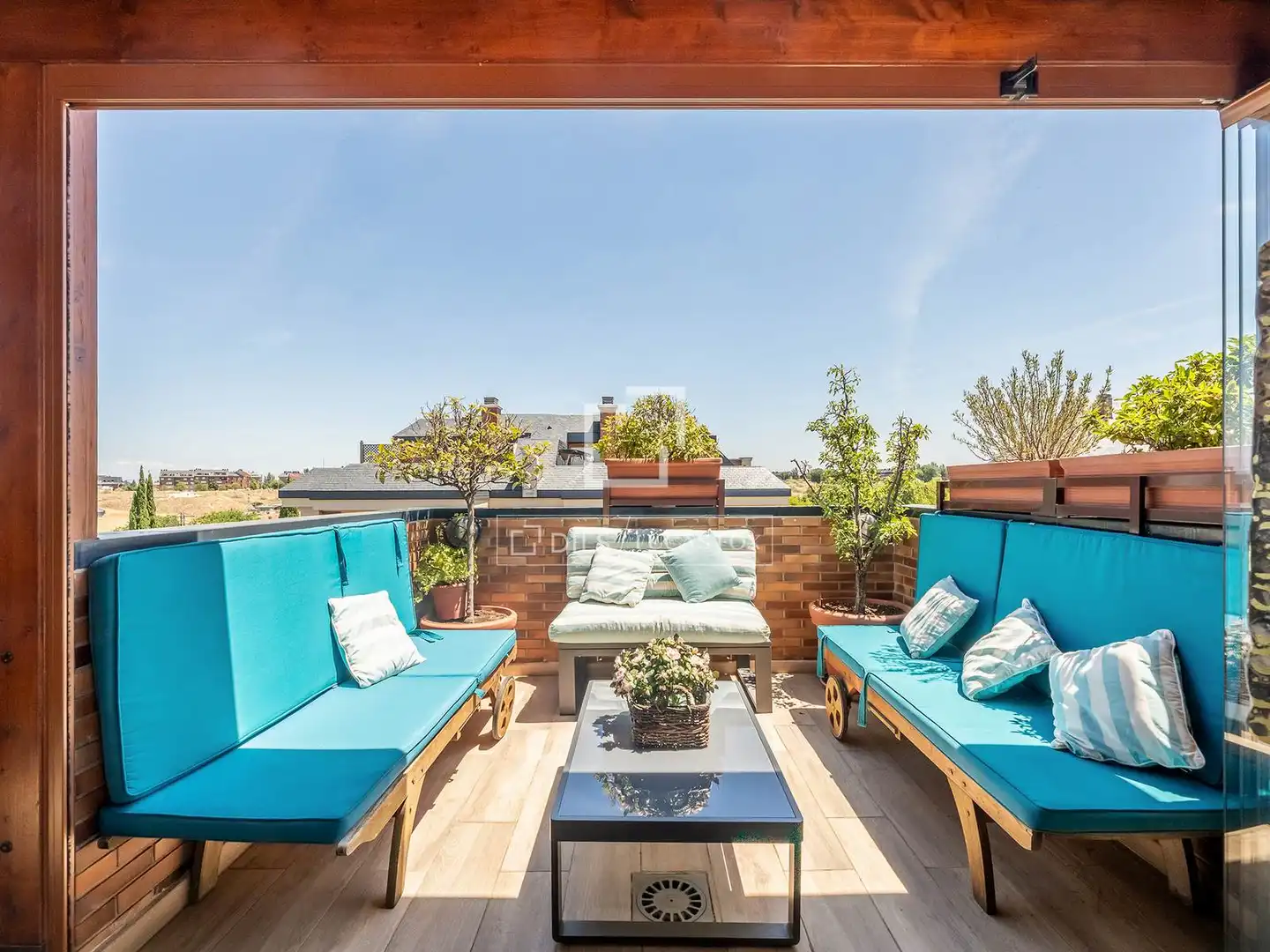 Terrace of Attic for sale in Majadahonda  with Terrace, Storage room and Swimming Pool
