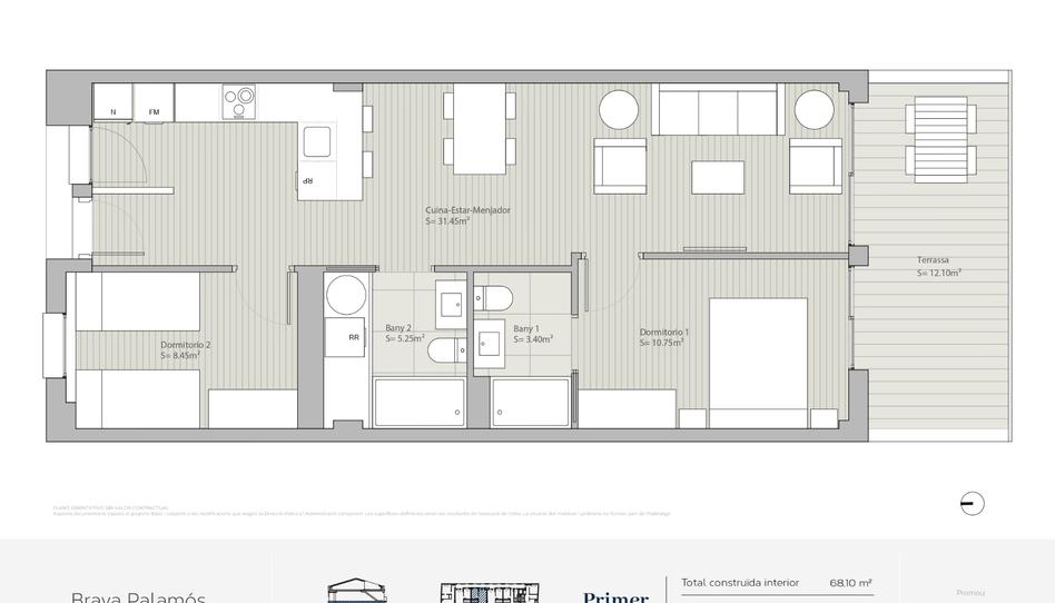 Foto 1 de Pis en venda a Carrer Mossèn Jacint Verdaguer, 44, Centre, Girona