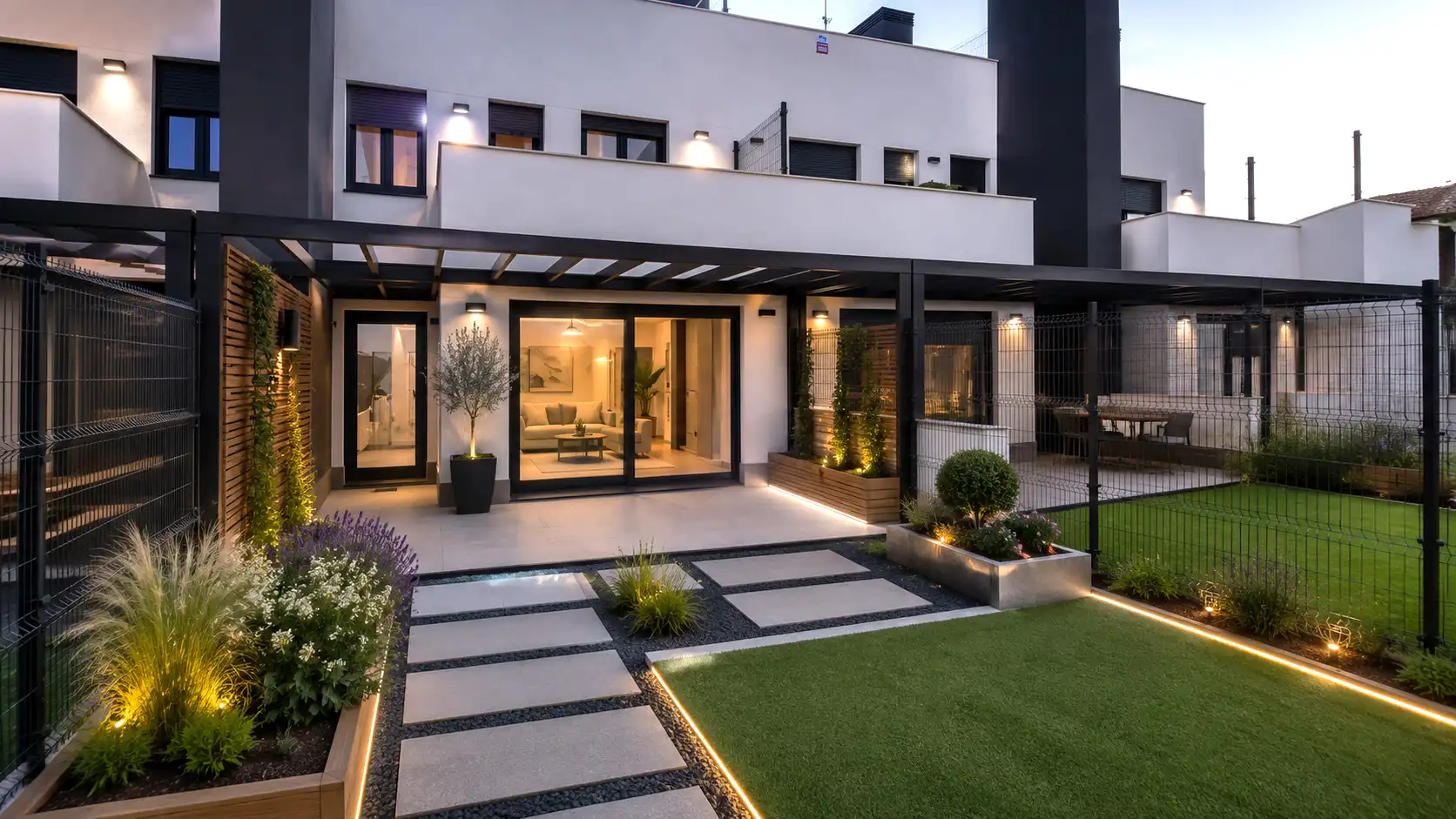 Terraza de Casa adosada en venta en Las Rozas de Madrid con Calefacción, Jardín privado y Terraza