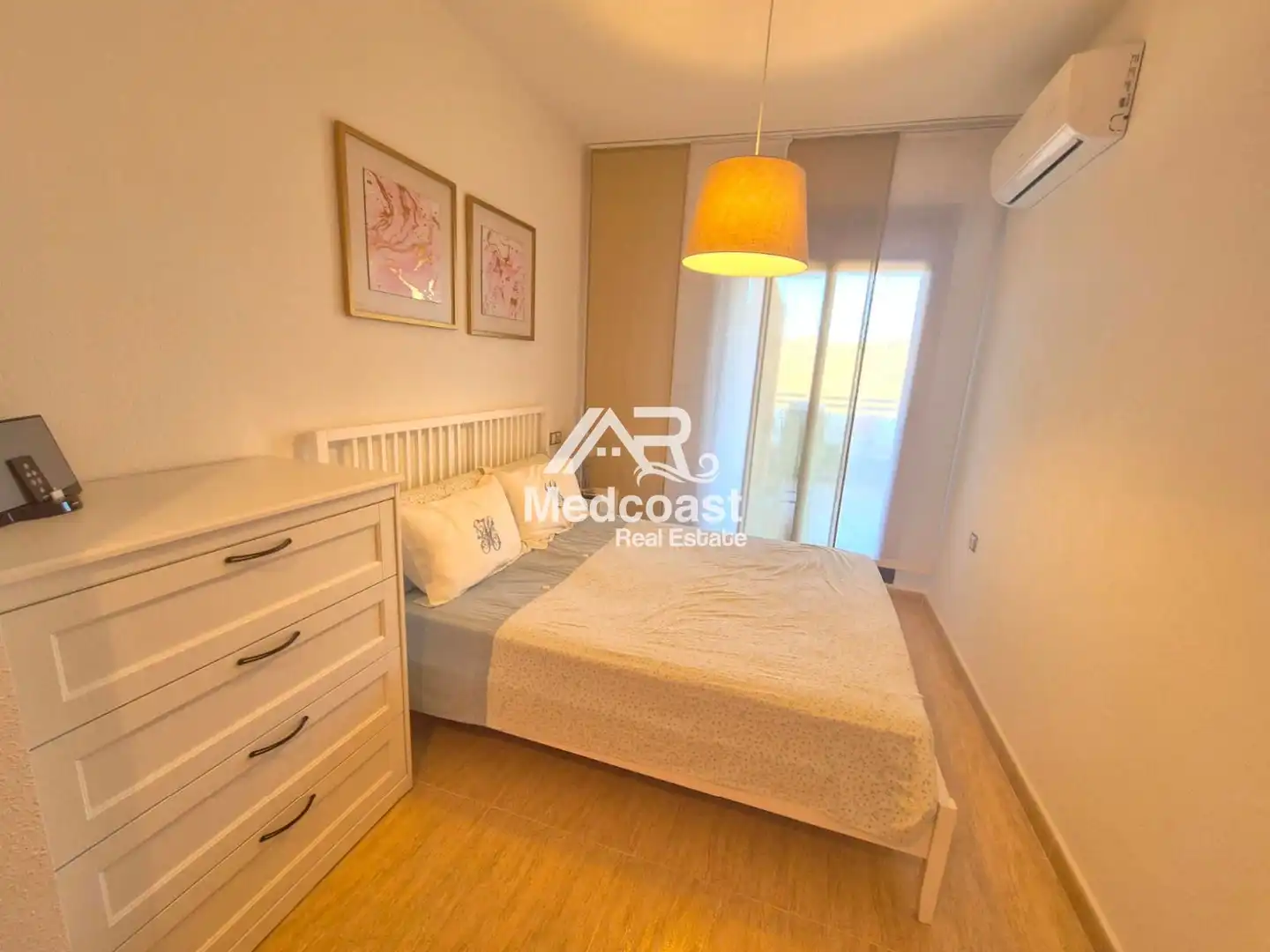 Schlafzimmer von Wohnung zum Verkauf in Pulpí mit Klimaanlage, Terrasse und Schwimmbad