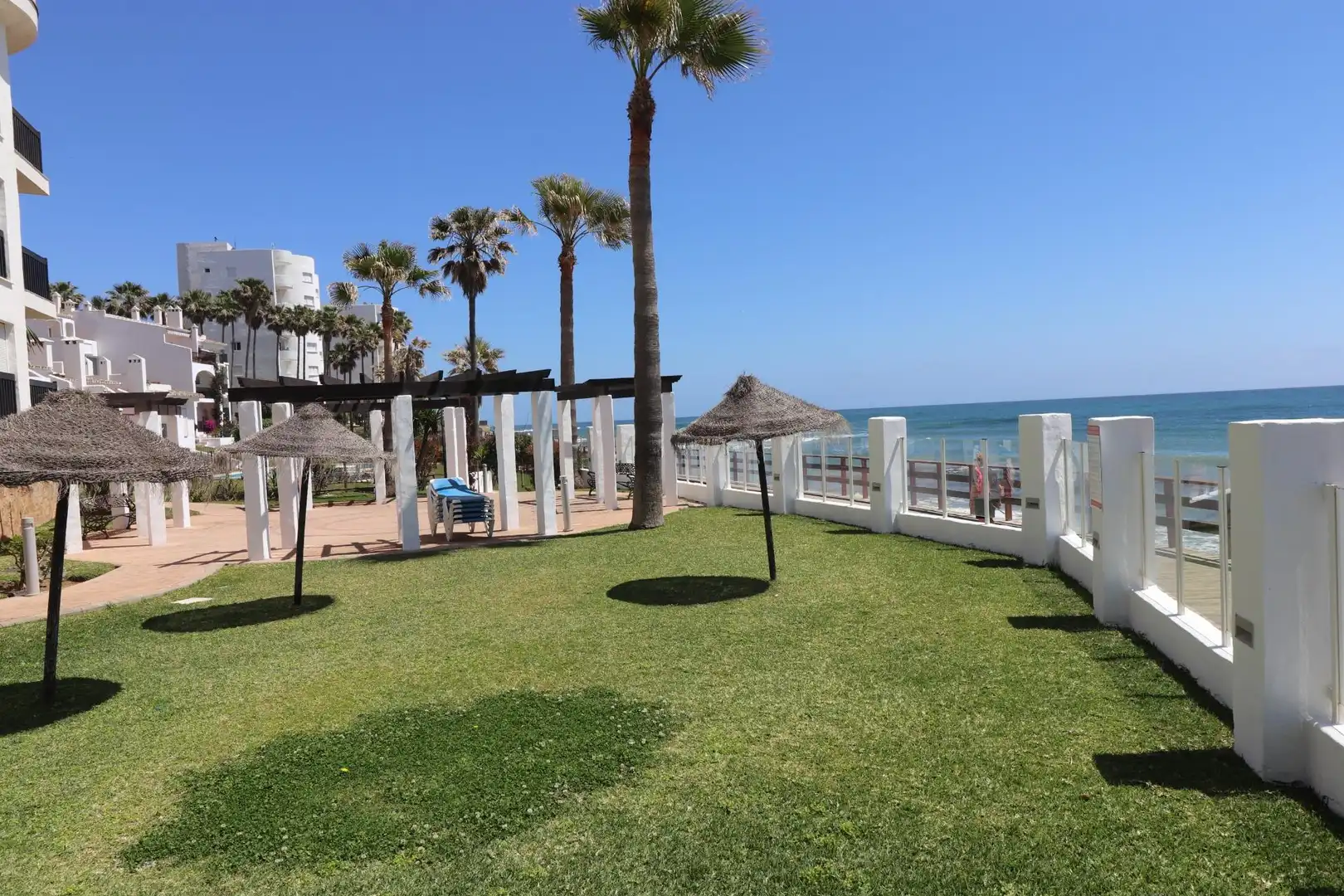 Garten von Wohnungen zur Miete in Mijas mit Heizung, Privatgarten und Terrasse