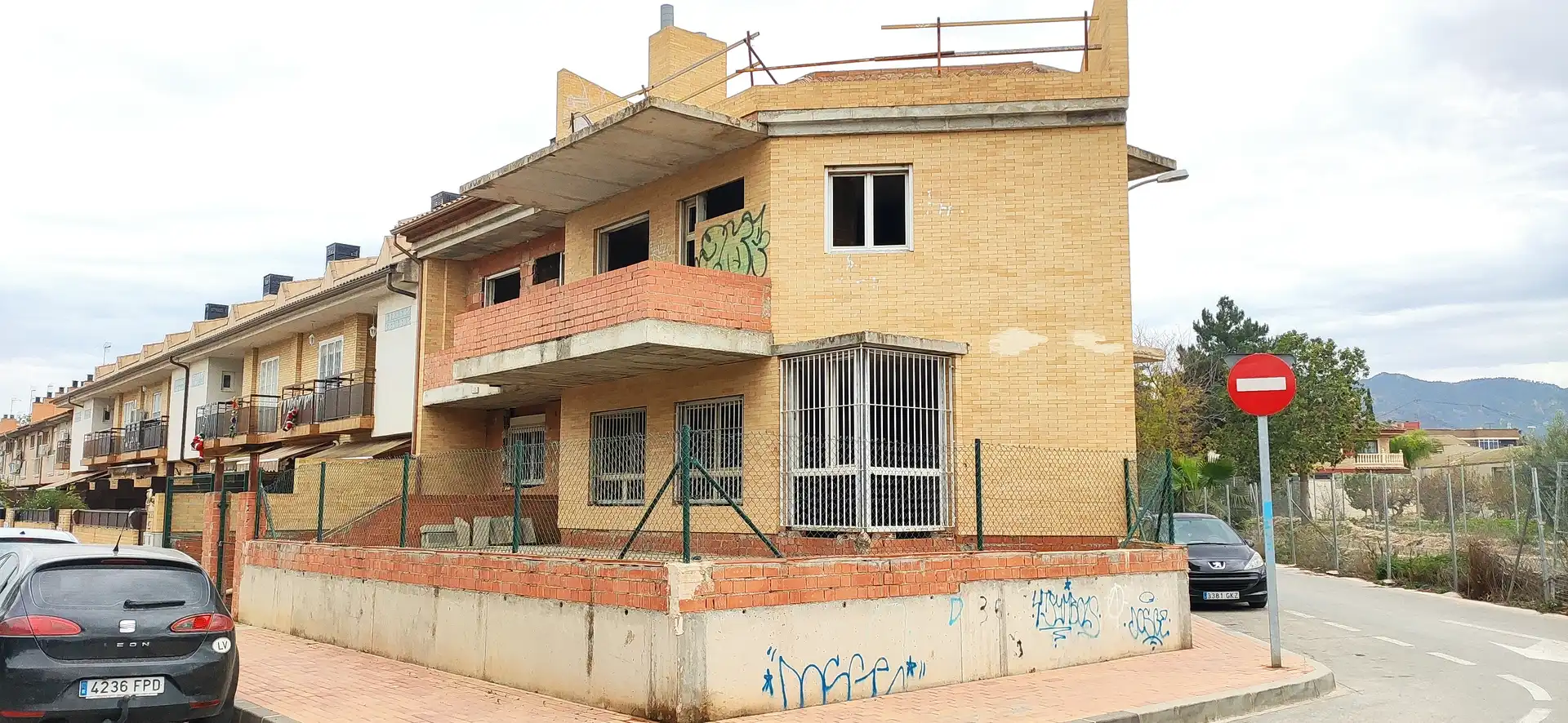 Vista exterior de Casa adosada en venta en Murcia con Jardín privado, Terraza y Trastero