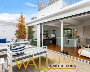 Terrace of Duplex for sale in  Madrid Capital  with Air Conditioner, Heating and Private garden