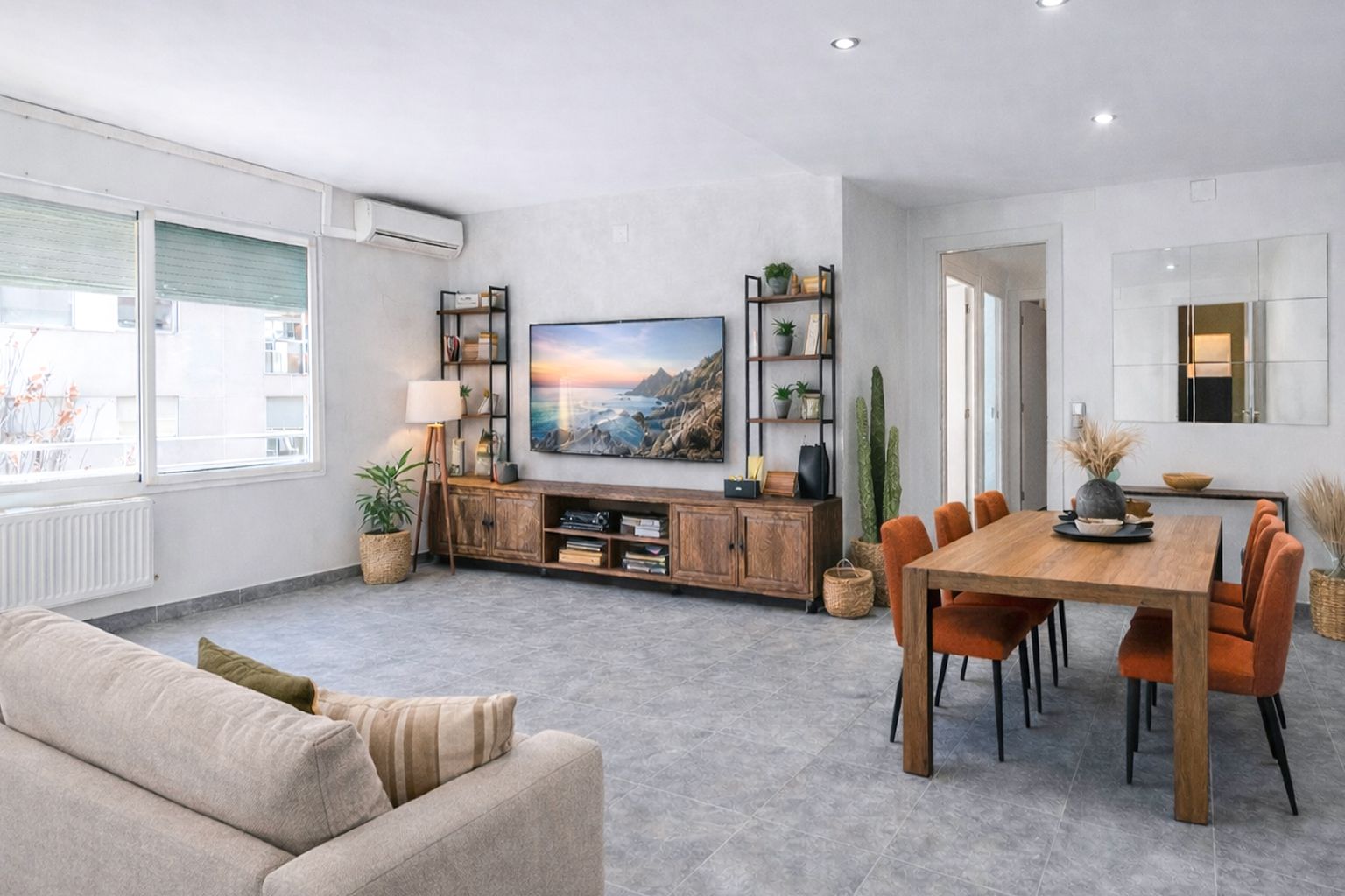 Sala d'estar de Pis en venda en Mollet del Vallès amb Aire condicionat, Calefacció i Traster