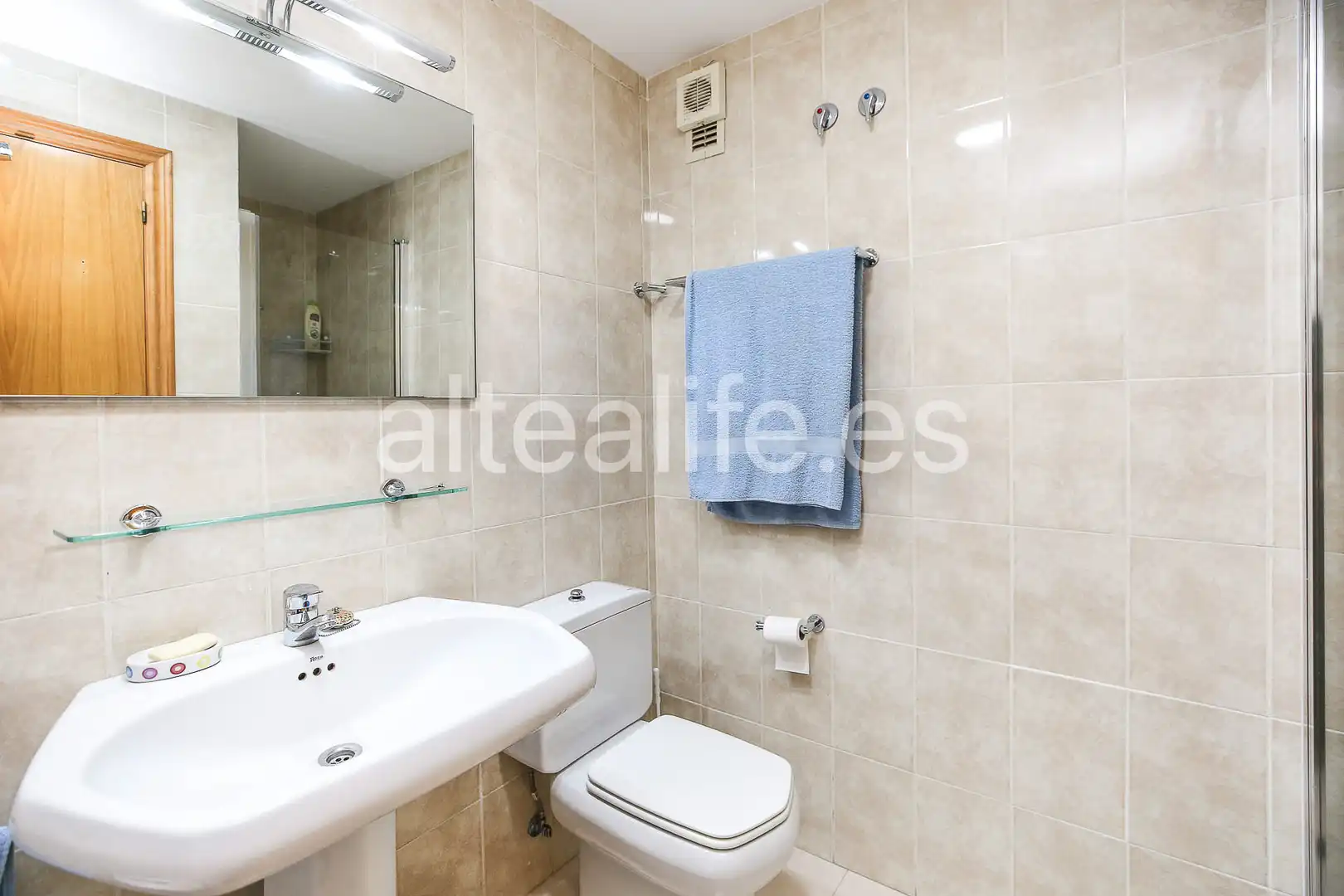 Baño de Apartamento en venta en Altea ciudad