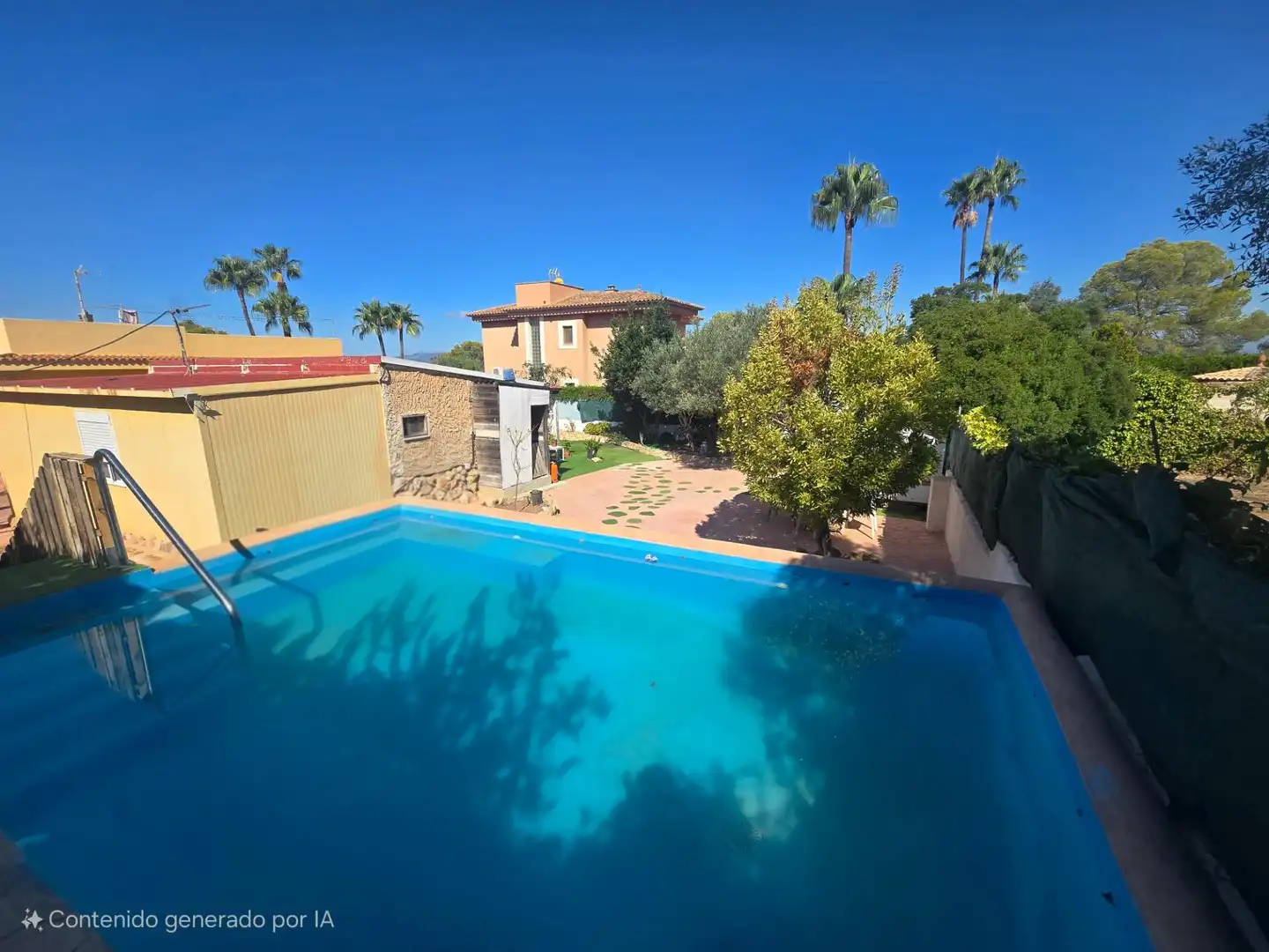 Piscina de Casa o xalet en venda en Llucmajor amb Aire condicionat, Jardí privat i Traster