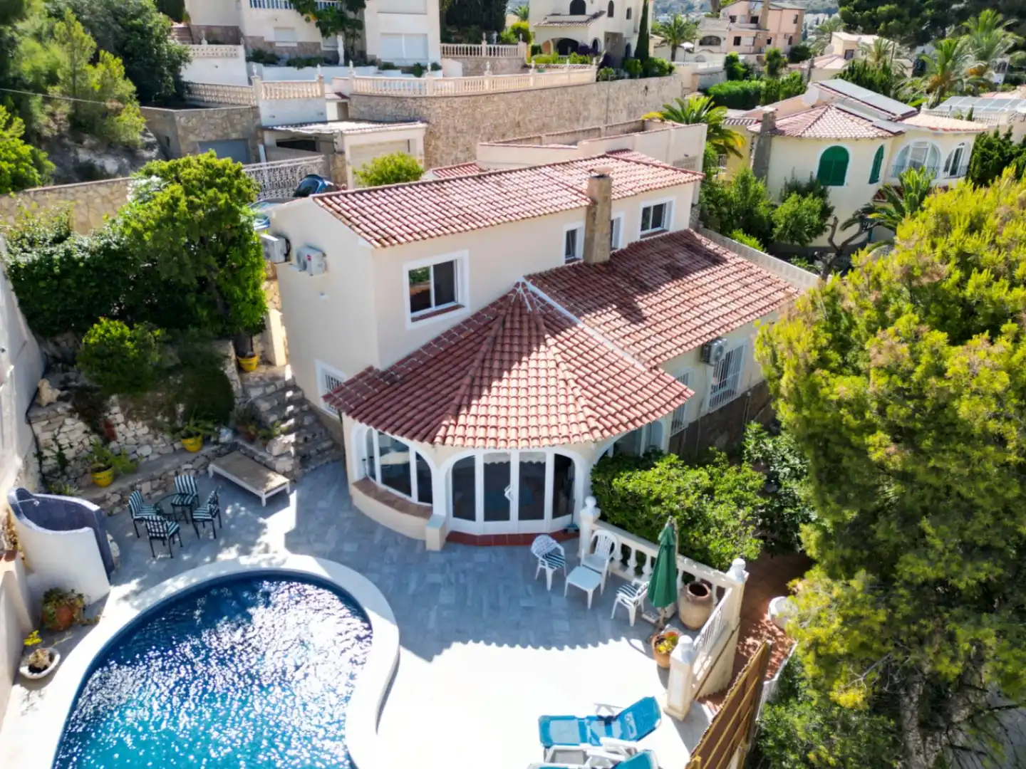 Chalet con piscina en venta en Manzanera - Tosal