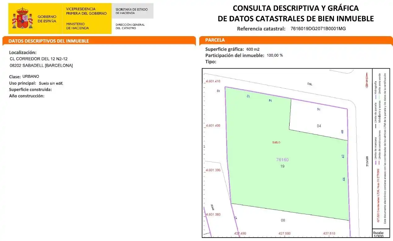 Grundstücke und Bauplätze zum Verkauf in Carrer DEL CORREDOR, imagen 5