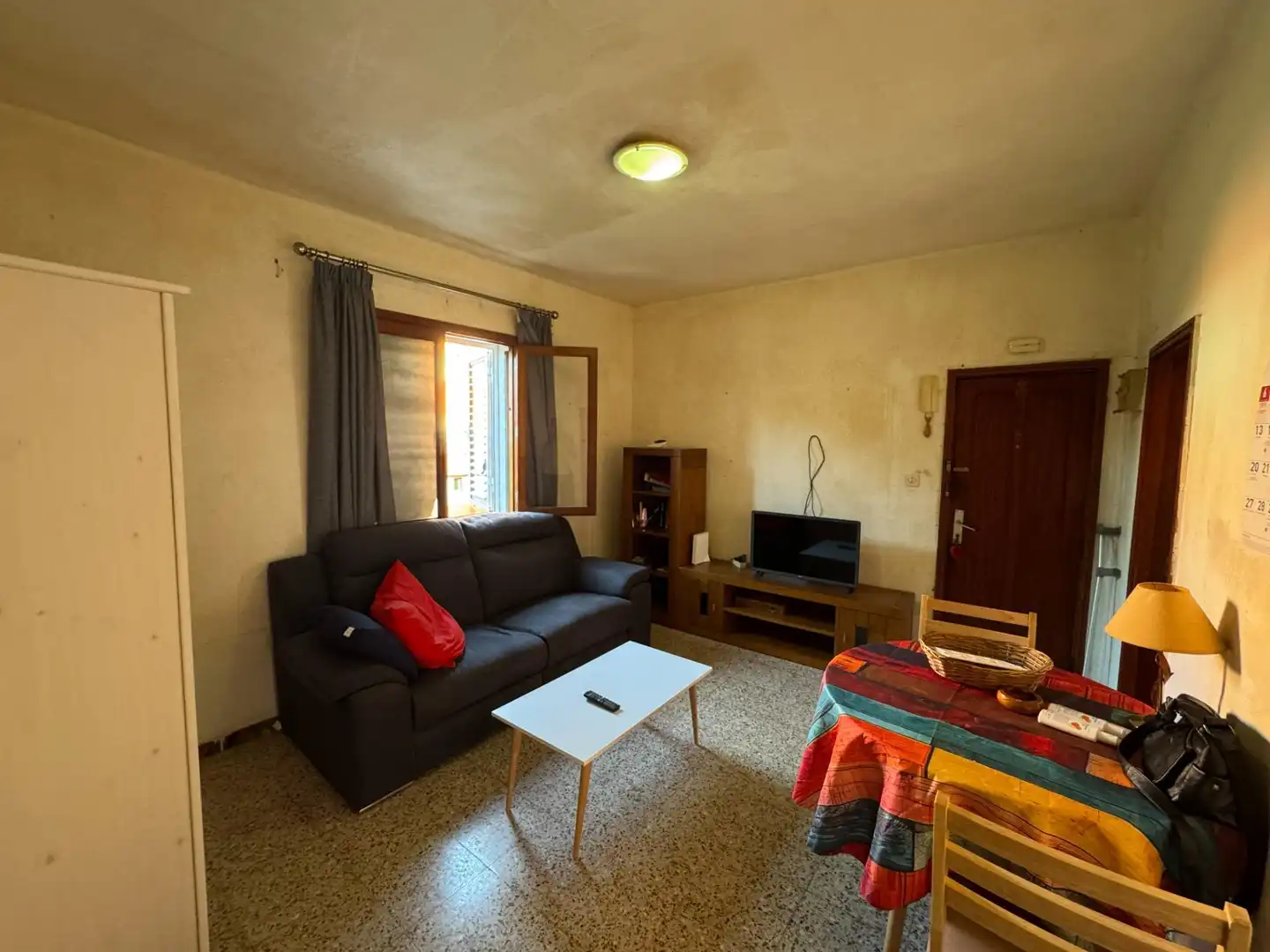 Sala de estar de Piso en venta en Santa María de Guía de Gran Canaria
