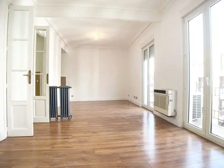 Sala de estar de Piso de alquiler en Madrid con Aire acondicionado, Calefacción y Parquet