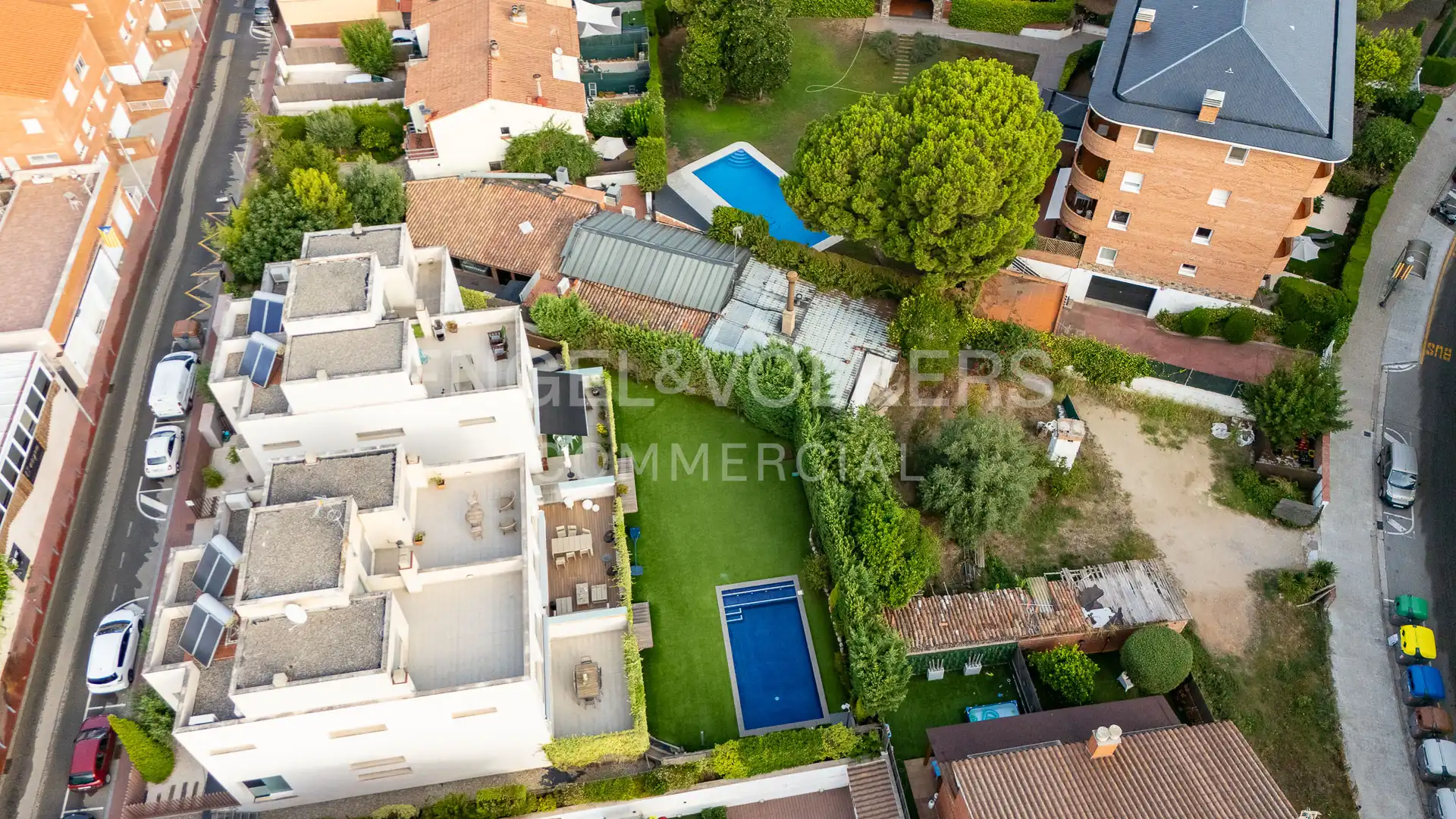 Vista exterior de Residencial en venda en Sant Quirze del Vallès