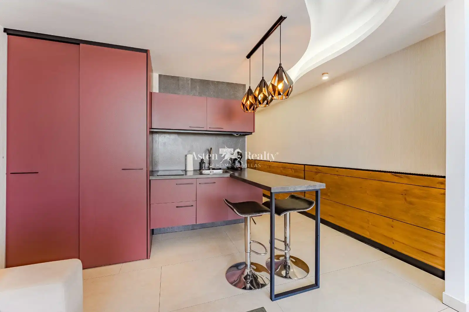 Cuina de Apartament en venda en Adeje amb Terrassa, Piscina i Moblat