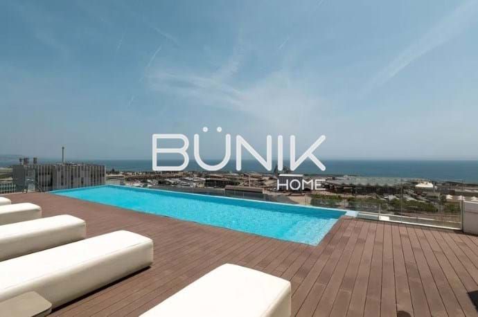 Swimming pool of Flat to rent in  Barcelona Capital  with Air Conditioner, Terrace and Swimming Pool