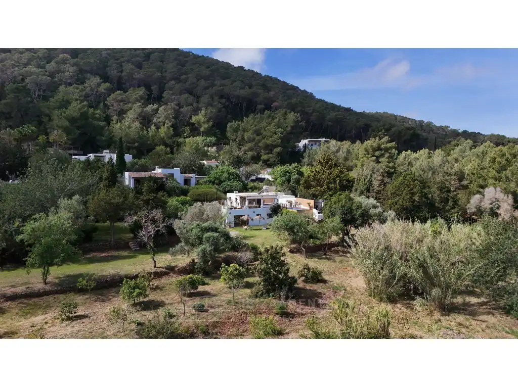 Garden of Houses for sale in Santa Eulària des Riu  with Air Conditioner, Terrace and TV