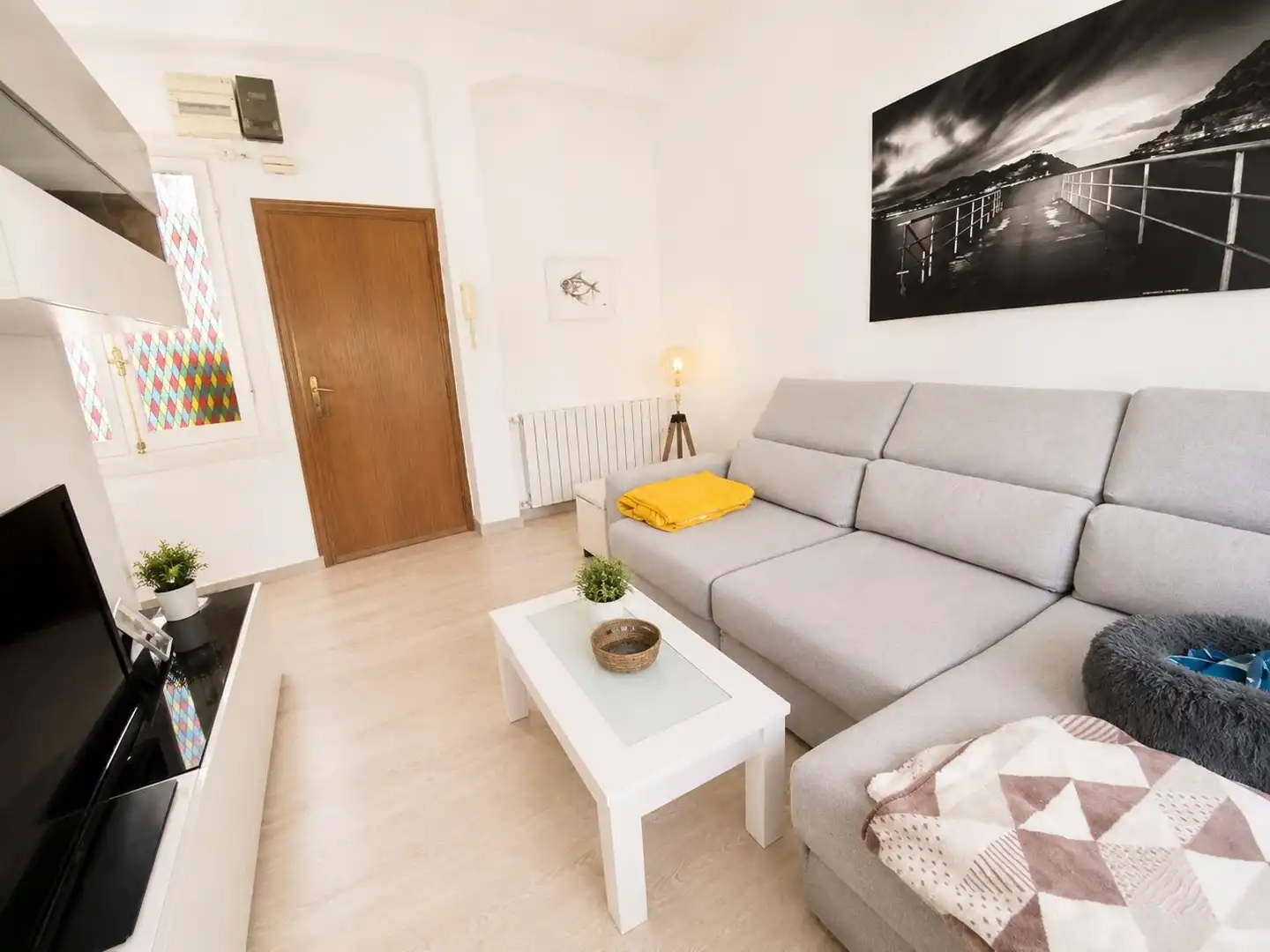 Sala d'estar de Pis en venda en Donostia - San Sebastián  amb Calefacció