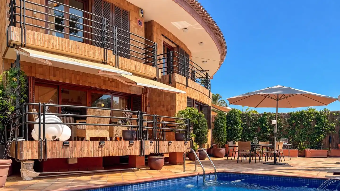 Terrassa de Casa o xalet en venda en Santa Pola amb Aire condicionat, Jardí privat i Terrassa
