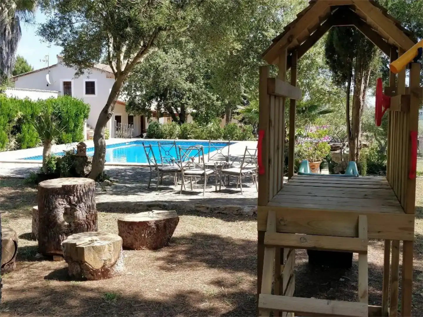 Swimming pool of Houses for rent in Manacor  with Air Conditioner, Private garden and Storage room
