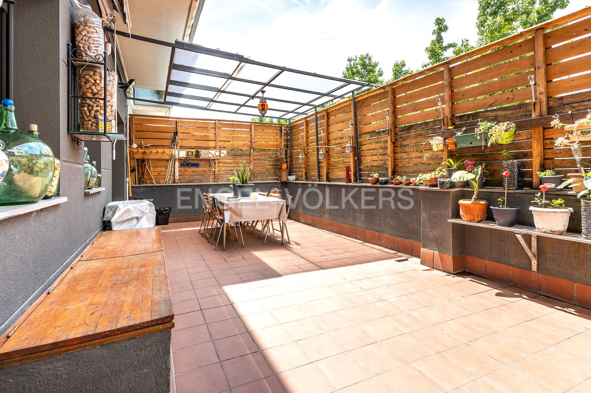 Terrassa de Apartament en venda en Sant Antoni de Vilamajor amb Calefacció, Parquet i Terrassa
