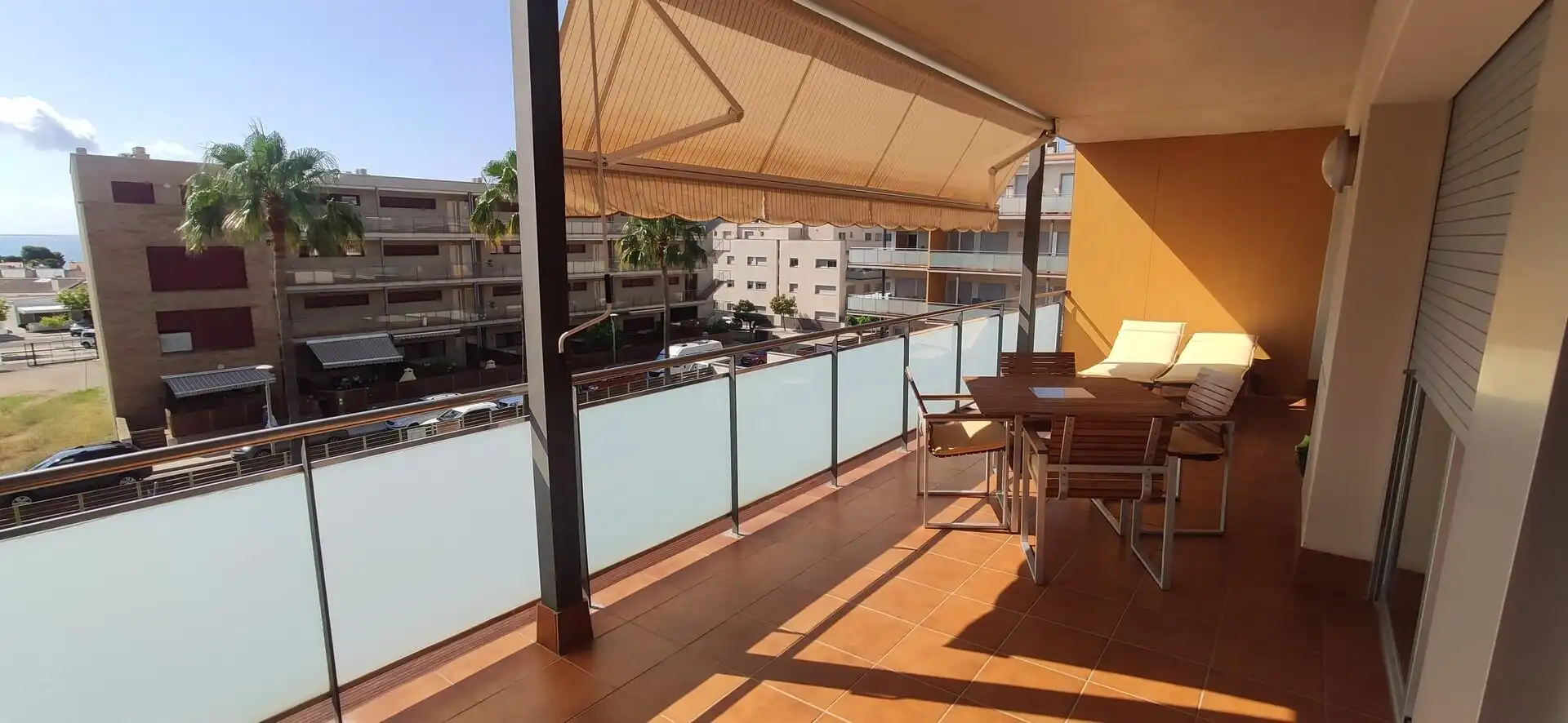 Terrace of Flat for rent in La Ràpita  with Terrace and Furnished