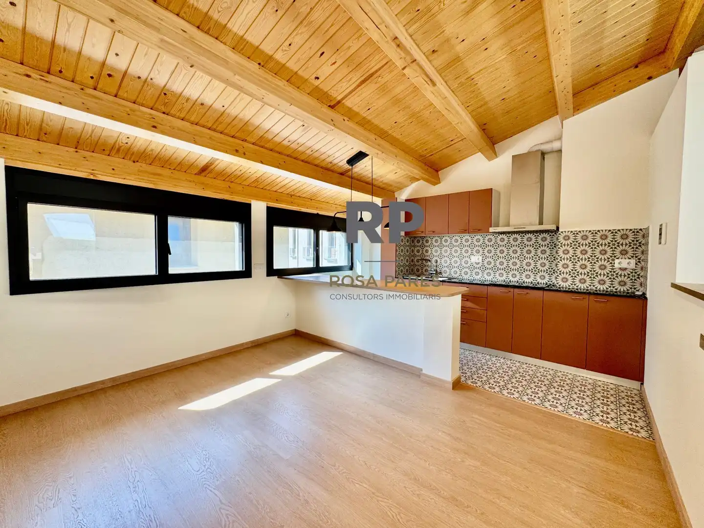 Cocina de Apartamento en venta en Centelles con Aire acondicionado y Calefacción