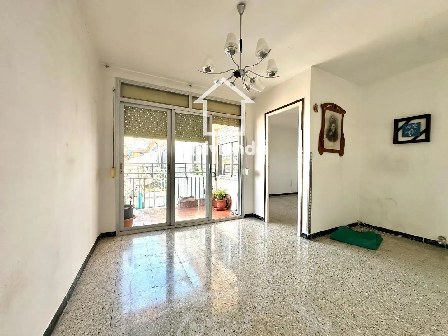 Sala de estar de Ático en venta en Santa Coloma de Gramenet con Calefacción
