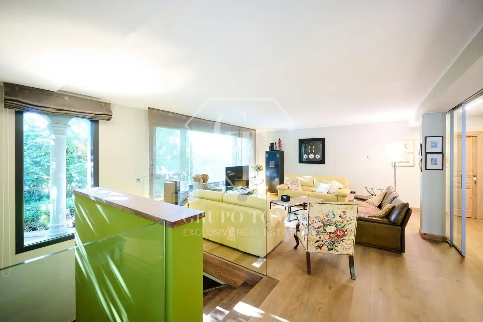Sala de estar de Casa o chalet en venta en Ayegui / Aiegi con Aire acondicionado, Calefacción y Jardín privado