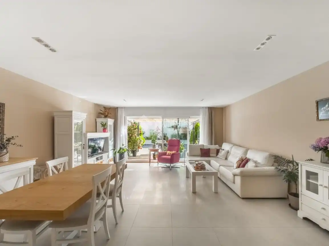 Sala de estar de Piso en venta en Leganés con Aire acondicionado y Terraza
