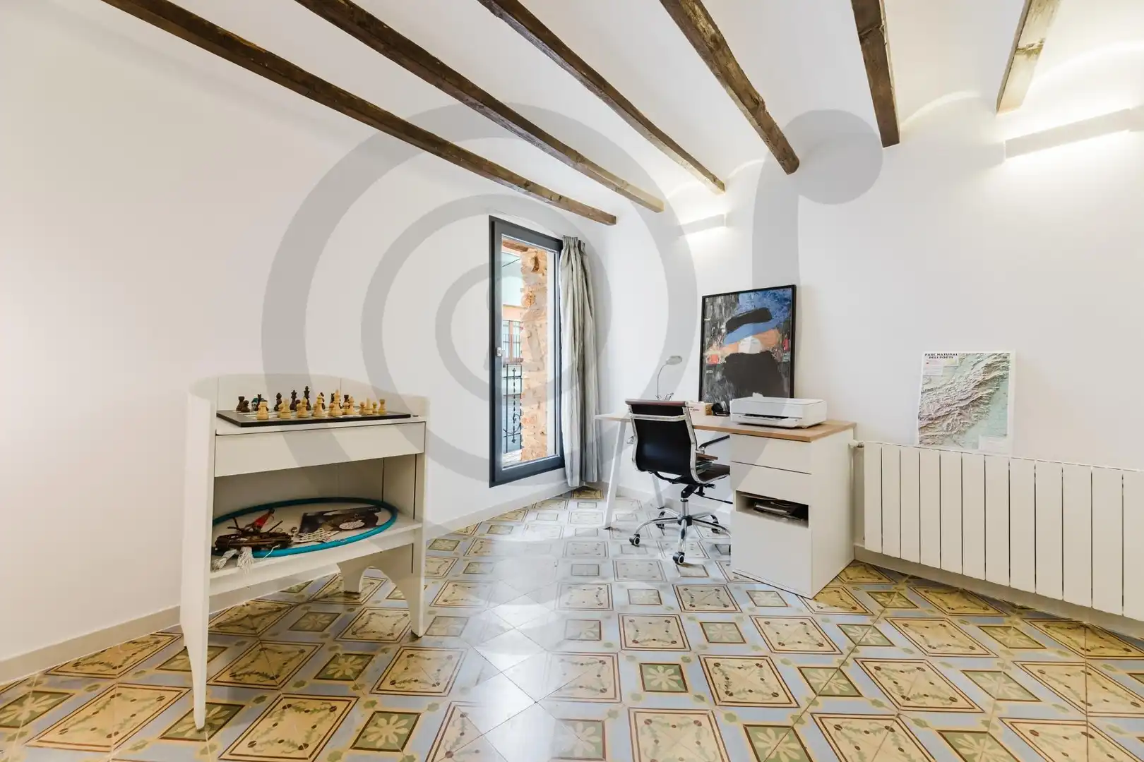 Wohnzimmer von Haus oder Chalet zum Verkauf in Castellón de la Plana / Castelló de la Plana mit Klimaanlage, Heizung und Terrasse