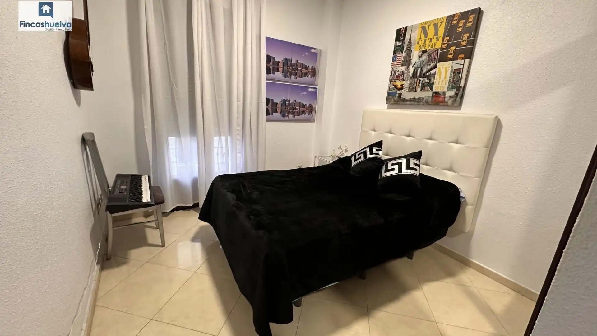 Bedroom of Houses for sale in Moguer  with Private garden, Terrace and Storage room