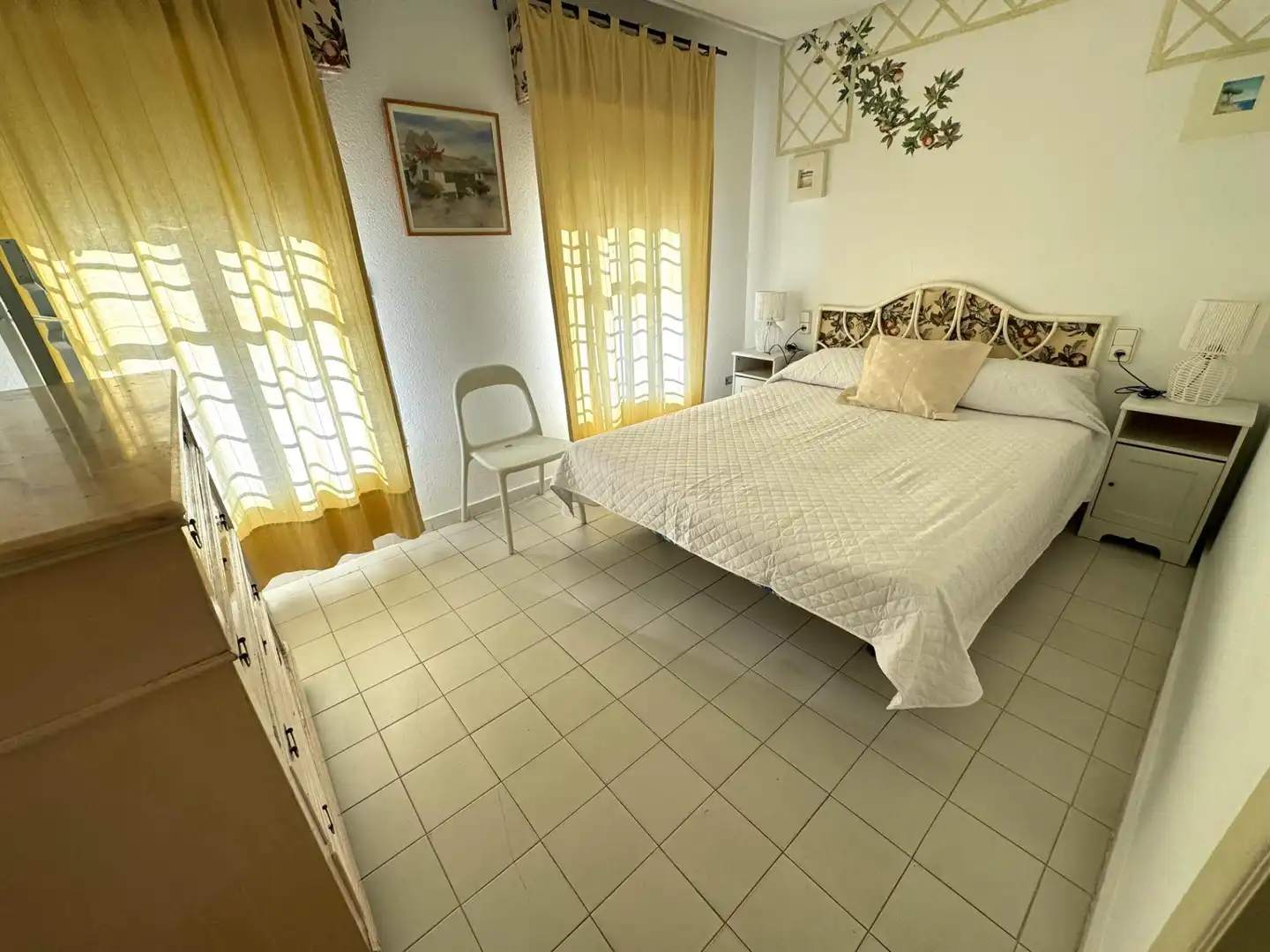 Schlafzimmer von Erdgeschoss zum Verkauf in Punta Umbría mit Möbliert