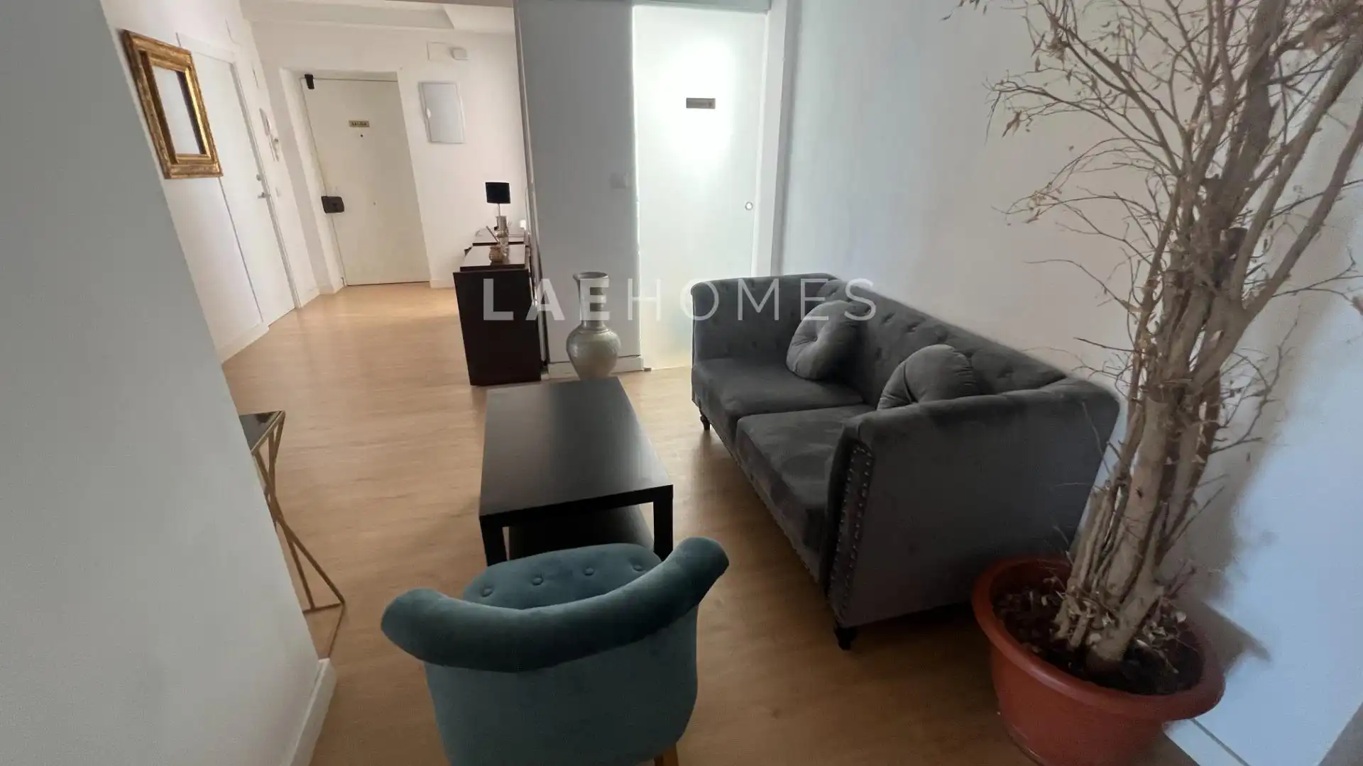 Living room of Office for rent in Málaga  with Air Conditioner