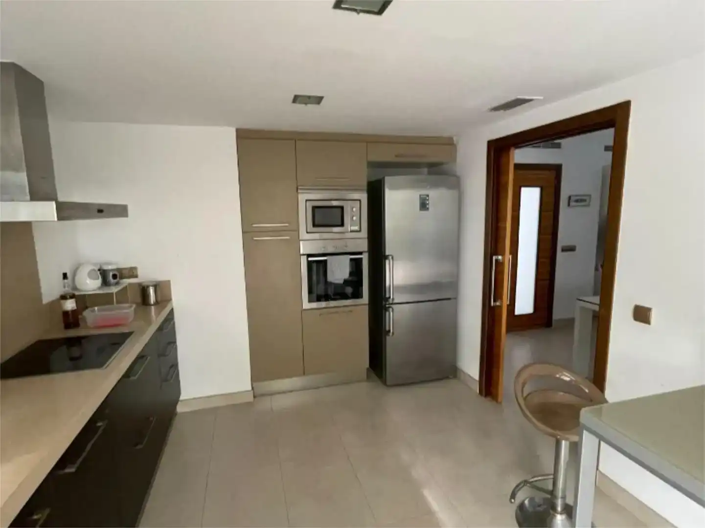 Cuina de Casa o xalet de lloguer en Sagunto / Sagunt amb Aire condicionat, Piscina i Balcó