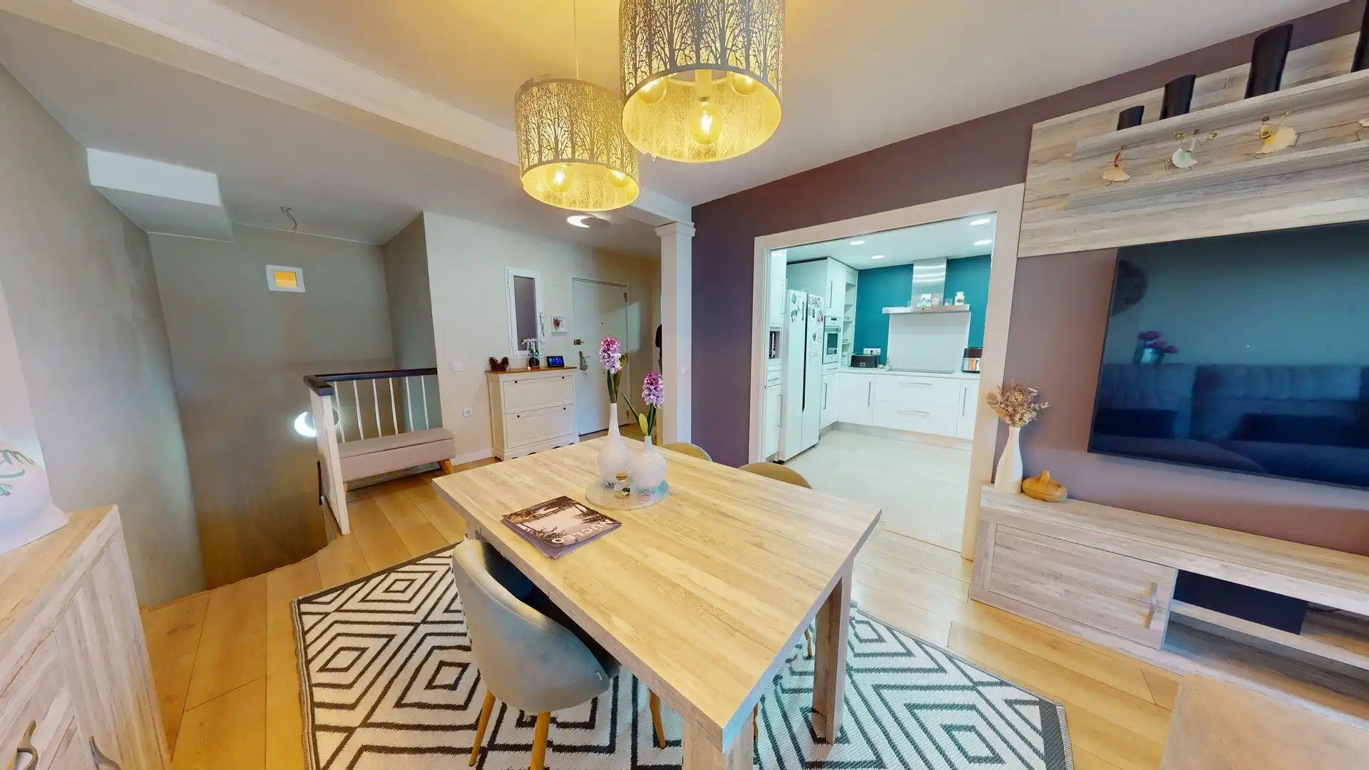 Comedor de Piso en venta en Mijas con Aire acondicionado, Calefacción y Jardín privado