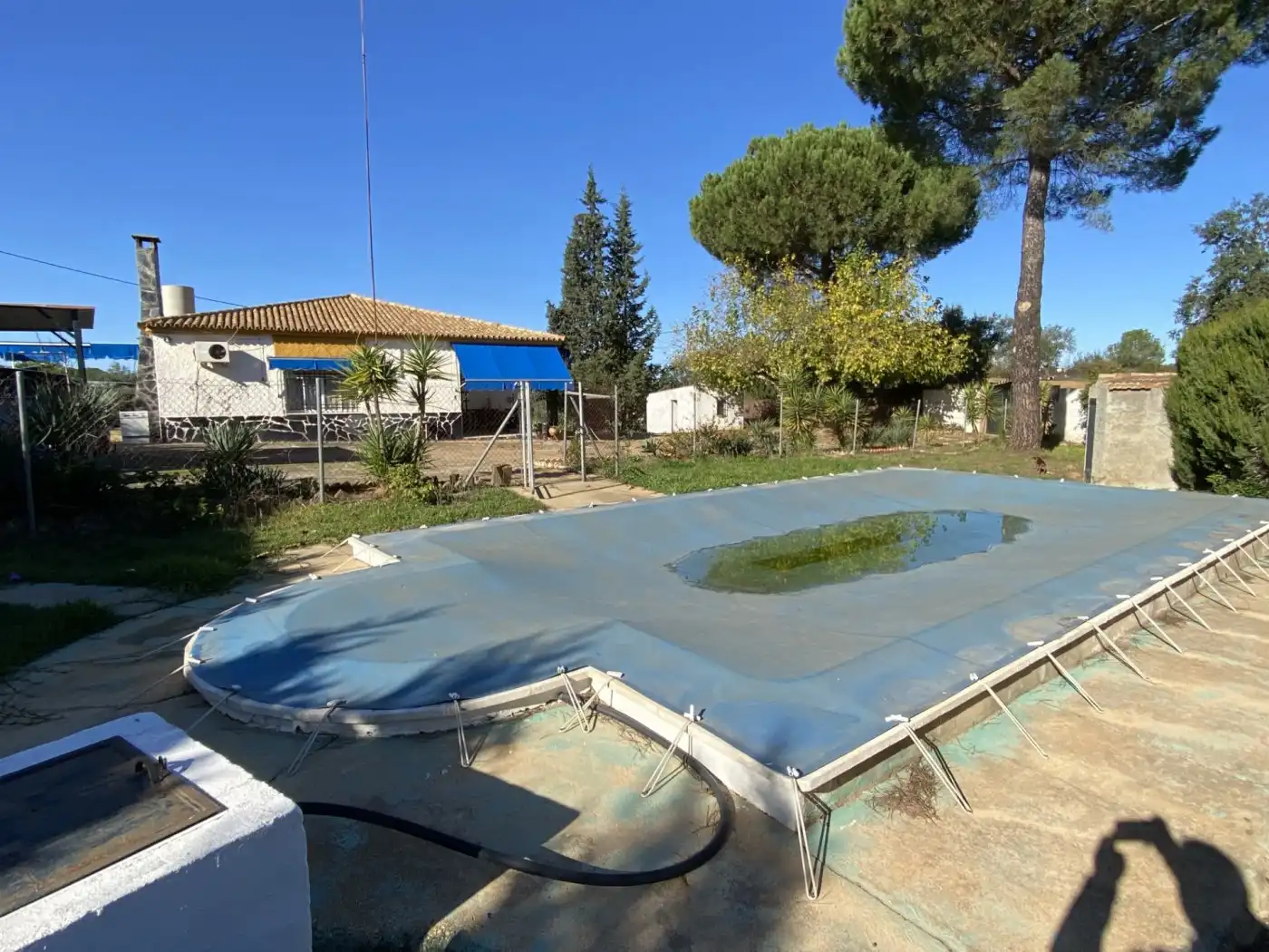 Piscina de Casa o chalet en venta en Valverde del Camino con Calefacción, Piscina y Amueblado