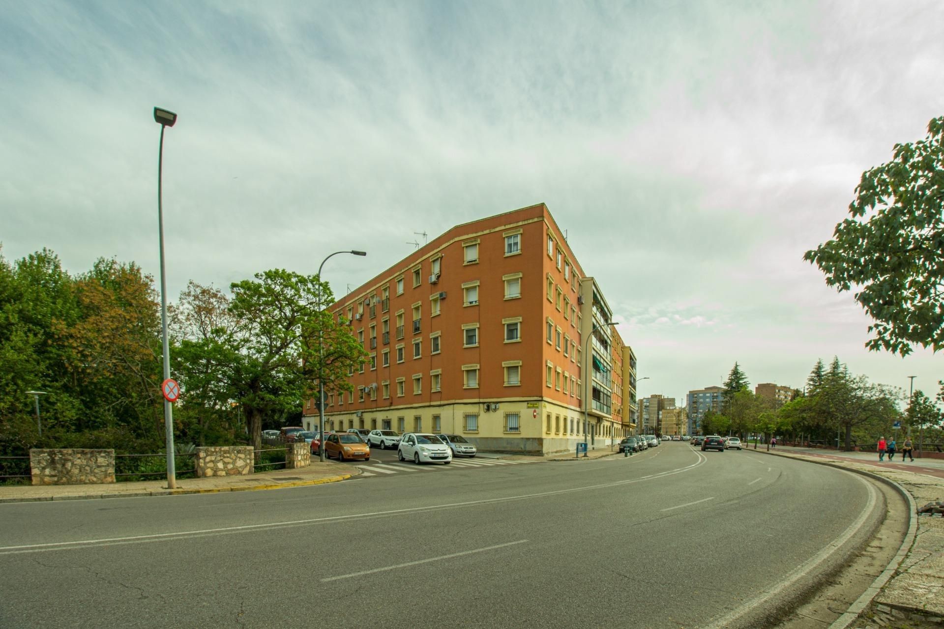 Exterior view of Flat for sale in Badajoz Capital  with Air Conditioner