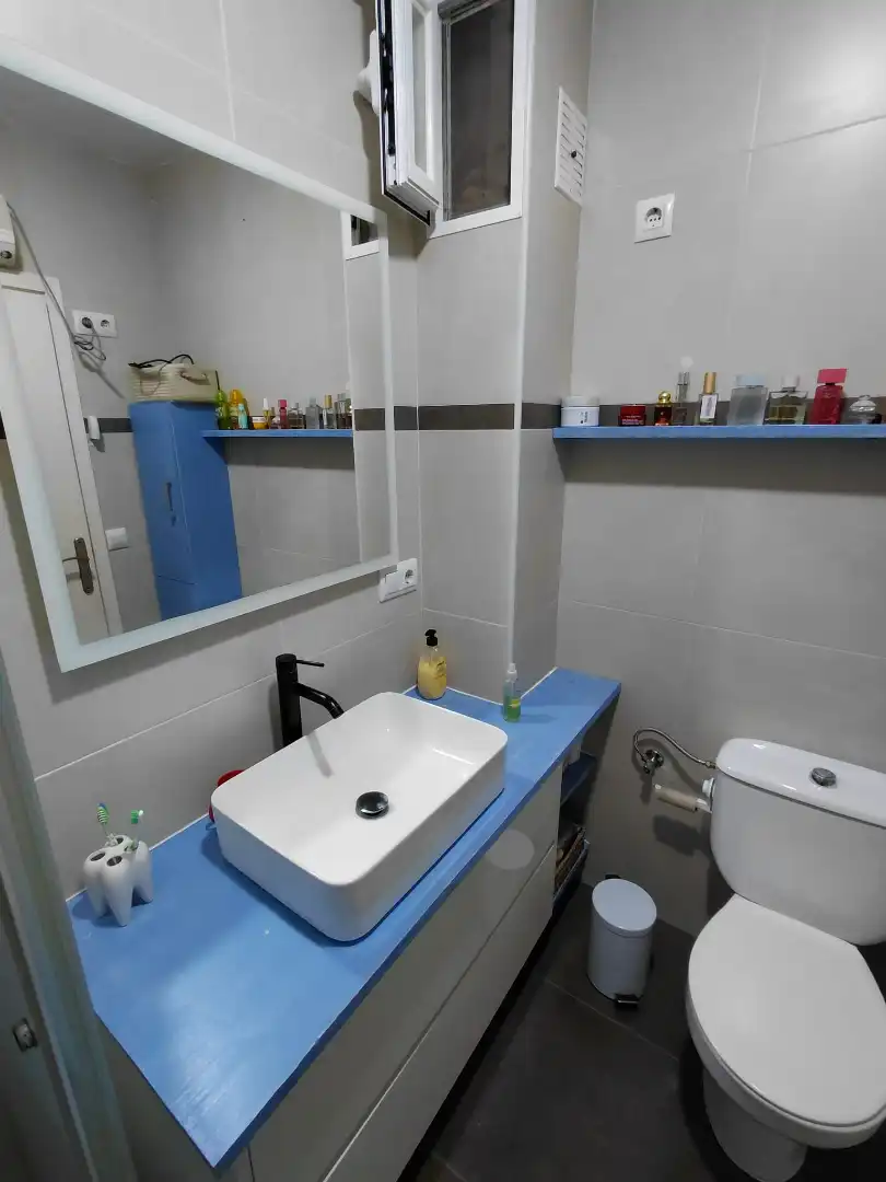 Bathroom of Flat for rent in  Palma de Mallorca  with Air Conditioner, Heating and Furnished