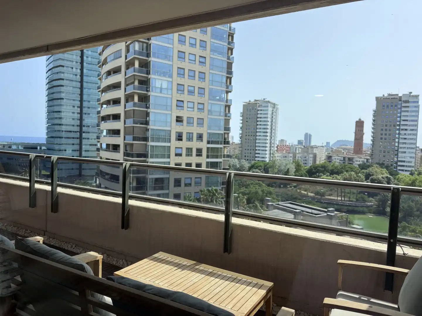 Terrace of Flat for rent in Barcelona