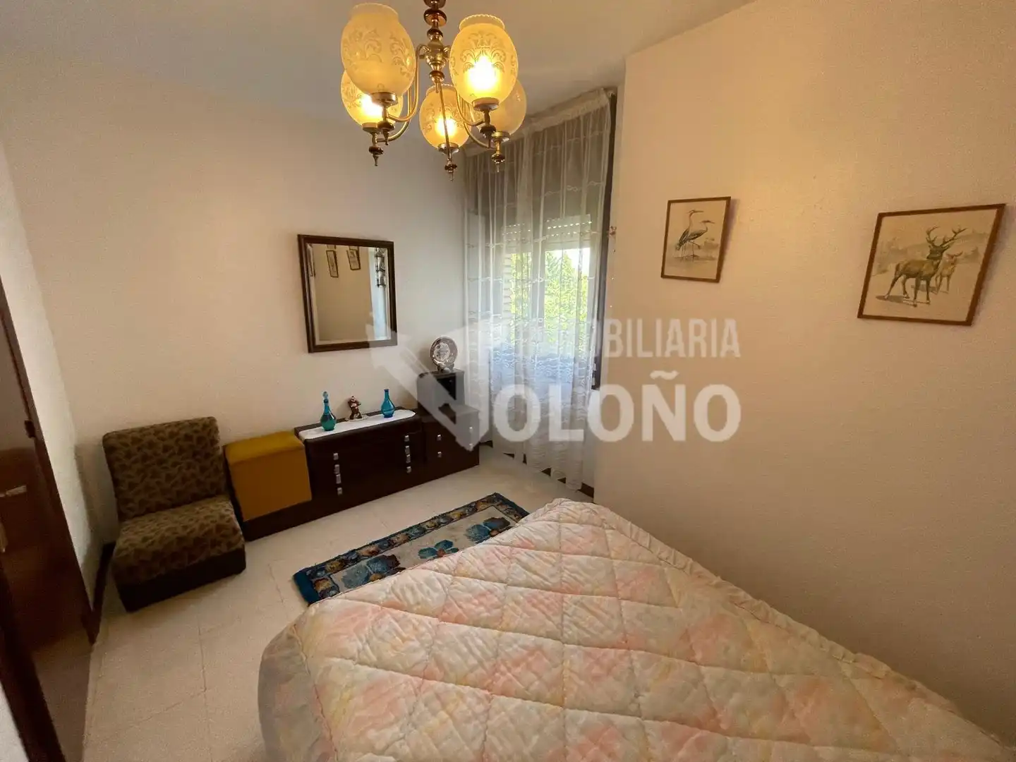 Schlafzimmer von Wohnung zum Verkauf in Casalarreina mit Abstellraum, Möbliert und Ofen