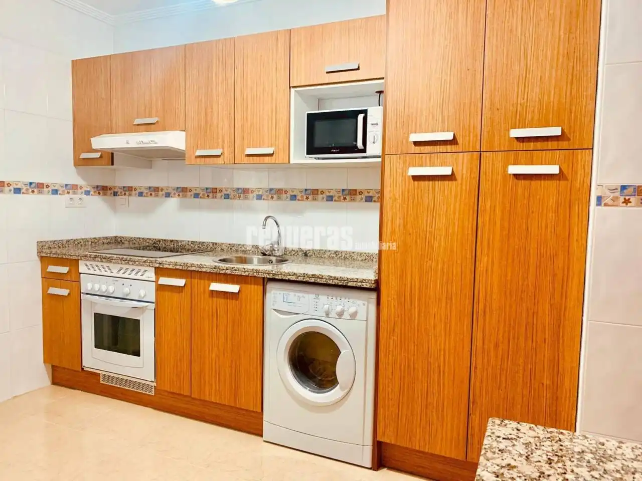 Kitchen of Flat for rent in Avilés  with Heating and Parquet flooring