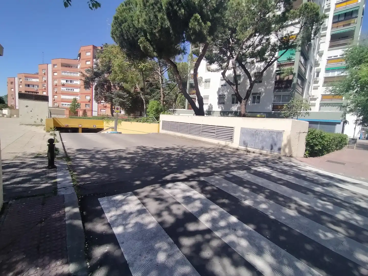 Vista exterior de Garaje en venta en Móstoles
