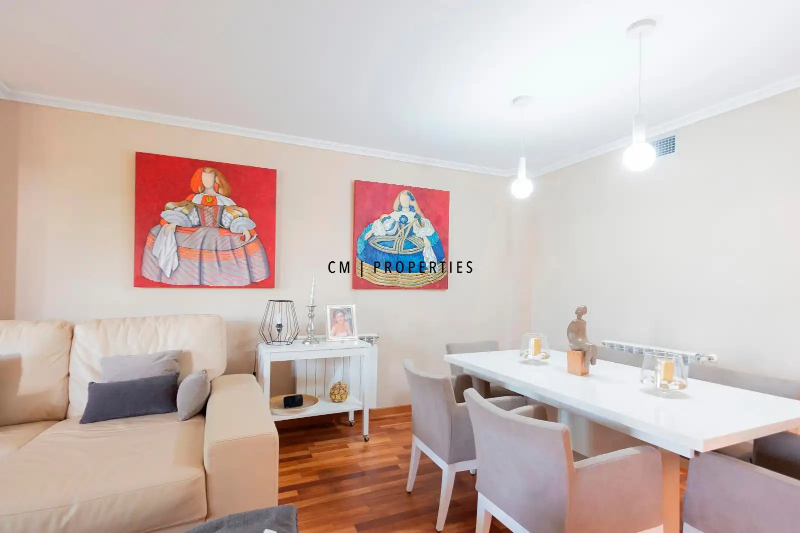 Comedor de Casa adosada de alquiler en Bétera con Aire acondicionado, Calefacción y Parquet