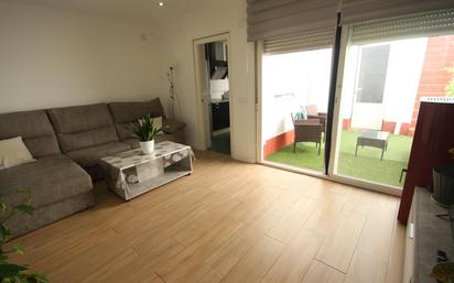 Living room of House or chalet for sale in Montijo  with Air Conditioner, Terrace and Storage room