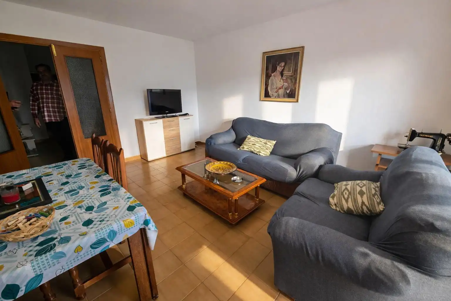 Sala de estar de Apartamento de alquiler en San Roque