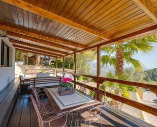 Terrace of House or chalet for sale in Benimantell