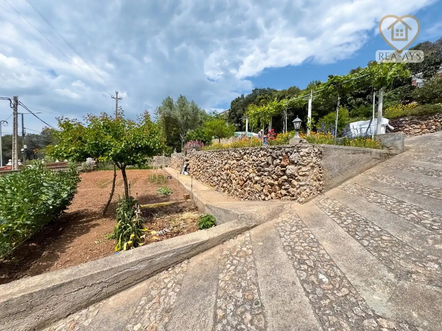 Jardín de Casa o chalet en venta en Vallirana con Calefacción, Jardín privado y Terraza